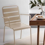 thumbnail of Poltrona in metallo color taupe