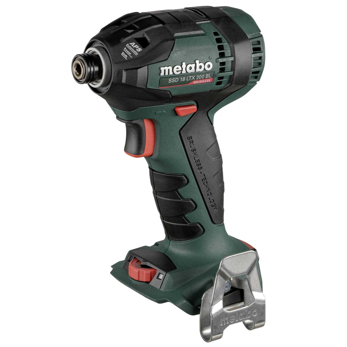 Metabo SSD 18 LTX 200 BL - Schlagschrauber - schnurlos - 1/4-Zoll-Inbuseinsatz - 200 N·m - ohne Batterie