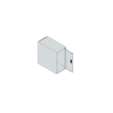 thumbnail of C+P Aufsatzschrank Classic PLUS, 1 Abteil, HxBxT 50x25x50cm, Zylinderschloss, Hellgrau/Reinorange von PROREGAL