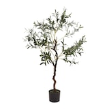 thumbnail of WellHome - Kunstolijfboom in zwarte pot 116cm