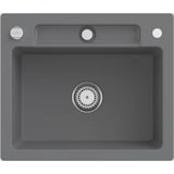 thumbnail of Villeroy&Boch Spülbecken, Küchenspüle Siluet 60 S Graphite 600x510mm, Unterschrankbreite 60cm