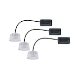 thumbnail of Paulmann Spot encastré modulaire LED 3-Step-Dim Choose Coin Kit de 3   rond 50mm  Coin 3x6W 3x470lm 230V gradable 2700K Satiné 92473