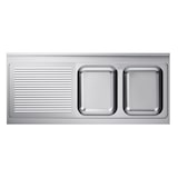 thumbnail of Plonge Inox Professionnelle Gamme 700 - 2 Eviers à Droite - Combisteel