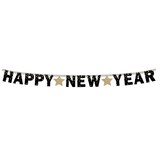 thumbnail of Partyset Silvester 2026 Dekoration Silvesterparty gold schwarz Party Set