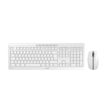 thumbnail of CHERRY STREAM DESKTOP Tastatur mit Maus Set DE kabellos weißgrau