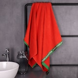 thumbnail of Toalha 90x160cm 380gsm 100% Algodão Velour Vermelho Rainbow