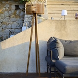 thumbnail of Lumisky Lampadaire solaire EDEN TALL en bois teck H158cm Bois Bois