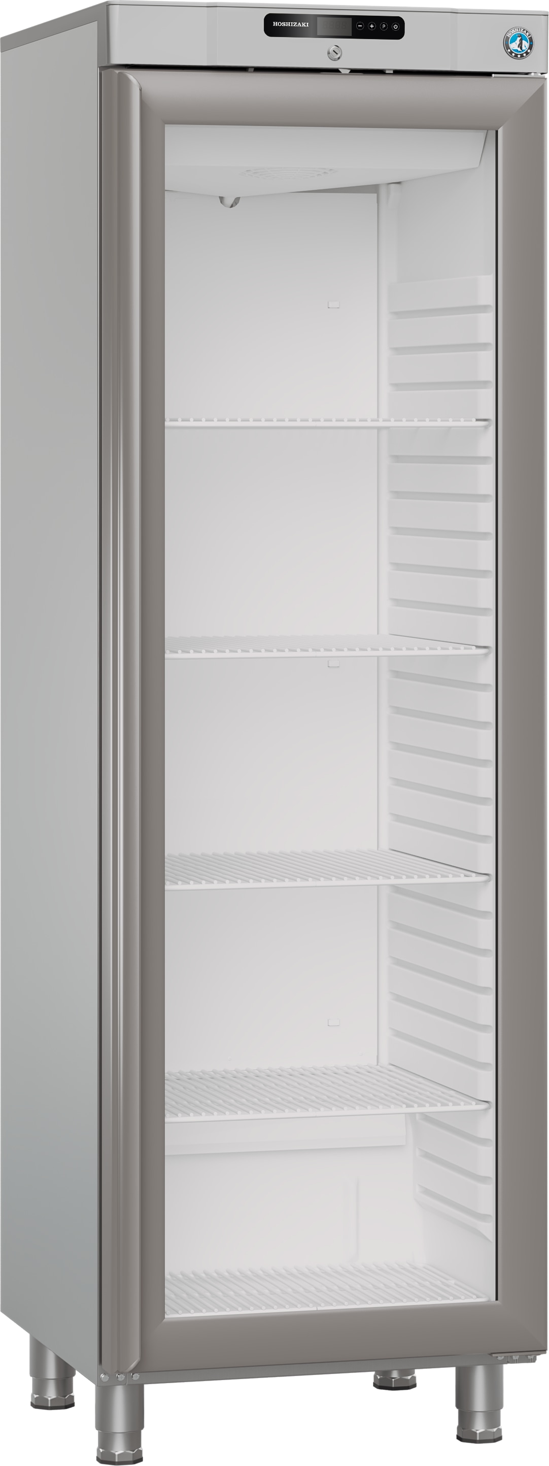 Hoshizaki Tiefkühlschrank -19/-5°C COMPACT FG420R L1 DL G E mit Glastür , Wendetür, LED, Abtaufunktion
