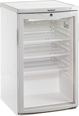 thumbnail of Nordcap Glastürkühlschrank UKU 145 G, mit Umluftkühlung und gewölbter Glastür