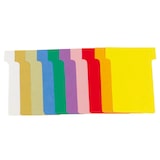 thumbnail of Exacompta - Réf. 57945E - 1 Paquet de 1000 fiches en T n°1,5 - L45 x H53 x l36 x h15 mm - Couleurs assorties
