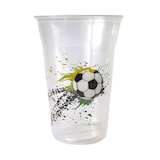 thumbnail of 1200 Kaltgetränkebecher Bierbecher 0,4l/400ml mit Fußballmotiv PP Mehrweg recycelbar
