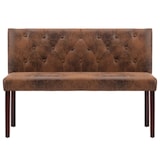 thumbnail of Helloshop26 - Bank/Lounge 120 cm braunes Kunstveloursleder 02_0010805