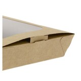 thumbnail of MONOUSO - Papieren Take-Out Container "Premium" 19x10x3,5cm 480ml (25 Stuks)