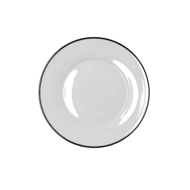 Bidasoa Glacial Filo Plato Postre Porcelana 19Cm