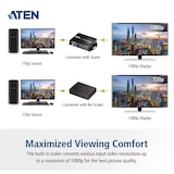 thumbnail of Convertitore da VGA a HDMI ATEN VC182 con funzione di ridimensionamento