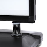 thumbnail of Exposiciónate Cavalletto pubblicitario per esterni bifacciale nero (A1) WTRA1WRBLK