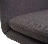 thumbnail of 6er-Set Esszimmerstuhl | HxBxT 92x47x57cm | Sitzhöhe 49cm | Stoff/Textil Edelstahl gebürstet | Grau-Braun | Küchenstuhl Freischwinger Stuhl
