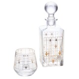 thumbnail of Karaffe Whisky Deva - Transparent Quadratisch Amadeus Glas 27x27 cm