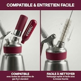 thumbnail of GOBEL - Sifón profesional GOBEL NF - Acero inoxidable - 0,5 L - GL337