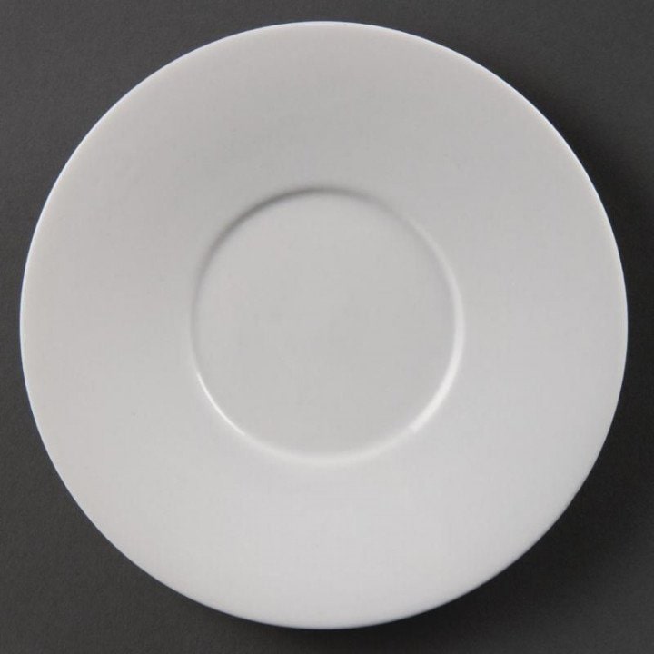 Schotels | Koffiekopjes GAS-CE536 | Porseleinen | Wit | 12 Stuks | Ø150mm