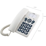 thumbnail of SPC Original - Vaste tafel- of wandtelefoon, grote toetsen, 3 directe kiescodes, extra luid belvolume - Wit