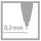 thumbnail of Etui de 4 stylos rollers Worker, pointe F, encre 4 coul., coloris jaune/assortis
