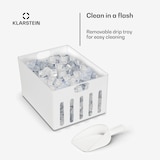 thumbnail of Icefestival Cube Eiswürfelbereiter 400W 1,9l 20kg/24h Edelstahl