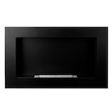 thumbnail of Camino a bioetanolo da parete o incasso PISA Nero L 65 x P 12 x H 40