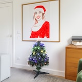 thumbnail of WellHome - Árbol de Navidad de fibra óptica con 60 Luces LED RGB y 8 funciones de color H.60cm