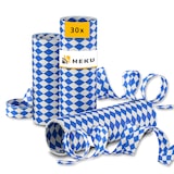 thumbnail of HEKU 30 Stück Luftschlangen Partybänder  Recycelbare Deko für bayerische Feiern  vielseitige Wiesn-Dekoration, umweltfreundlich, leicht trennbar