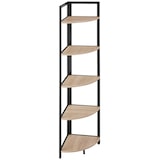 thumbnail of tectake Scaffali ad angolo Castlebar 30 x 30 x 150 cm - Industriale legno chiaro, rovere Sonoma - 404772