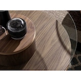 thumbnail of Angel Cerdá  Tavolo da centro tondo in vetro temperato e legno di noce 2052C