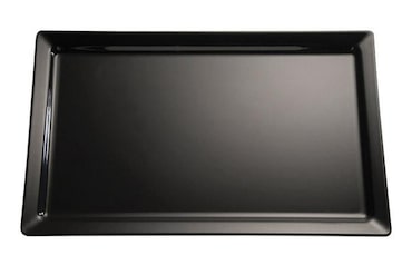 Tabuleiro de melamina preto GN 1/2 Aps Alemanha