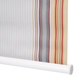 thumbnail of 2er-Set Rollo HWC-D52, Fensterrollo Seitenzugrollo Jalousie, 120x230cm Sonnenschutz blickdicht ~ grau/braun/orange