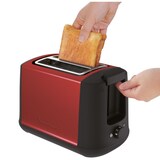 thumbnail of Grille pain Subito 2 fentes rouge -  Rectangle Inox Moulinex 40.1x12.6 cm