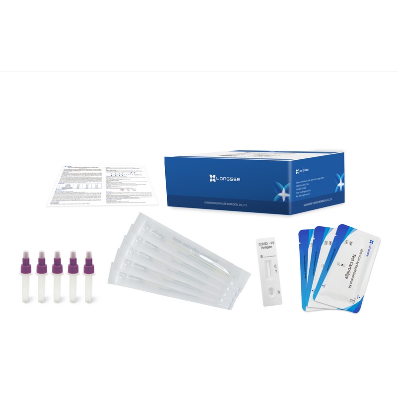 Longsee 2019-nCOV Ag Rapid Detection Kit, 100 Stück