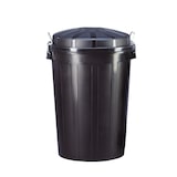 thumbnail of Cubo industrial 95 litros con tapa. Color Negro.