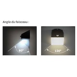 thumbnail of Applique murale solaire Noir 2W 220 Lm Détecteur de mouvement IP65 ASLO