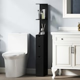 thumbnail of HOMCOM Colonna Bagno Salvaspazio con Ripiani Armadietto e Cassetti