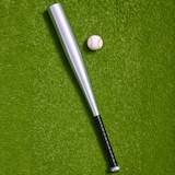 thumbnail of Relaxdays Baseballschläger Aluminium, 18 Zoll, Softballschläger, Baseball und Softball, Aluschläger leicht, silber