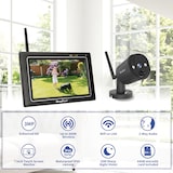 thumbnail of SecuFirst CWL401S2 Met 7 inch monitor en 2x Draadloze Beveiligingscamera - Zwart