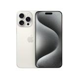 thumbnail of Apple iPhone 15 Pro Max 17 cm (6.7") Dual-SIM iOS 17 5G USB Typ-C 512 GB Titan, Weiß
