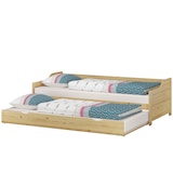 thumbnail of Sofabett zweiter Schlafplatz mit Matratze Bettgestell 90x200 Einzelbett Bettkasten 60.34-09M