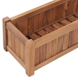 thumbnail of vidaXL Hochbeet 100x30x25 cm Massivholz Teak