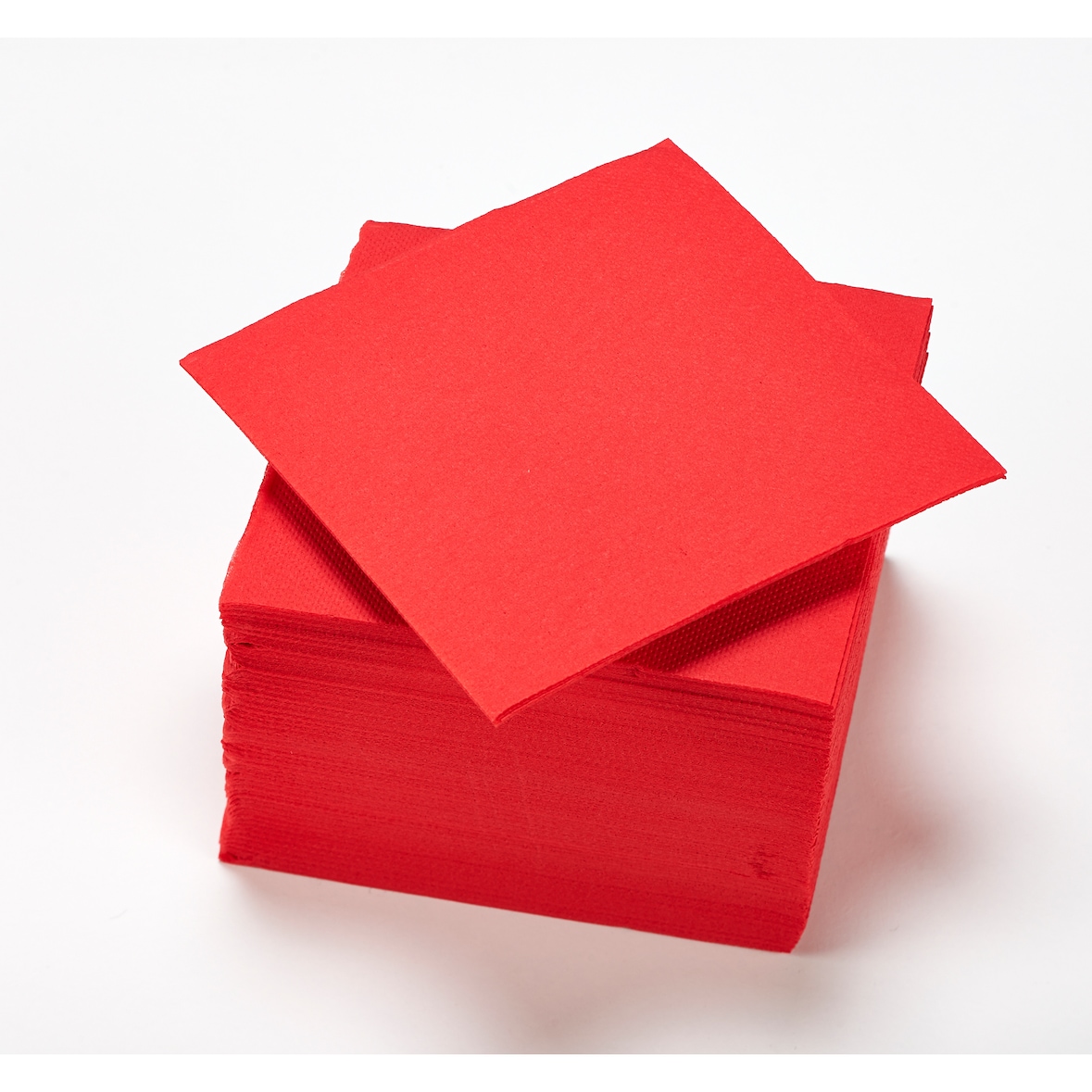 METRO Professional 50 serviettes microgaufrée 25x25 - Rouge