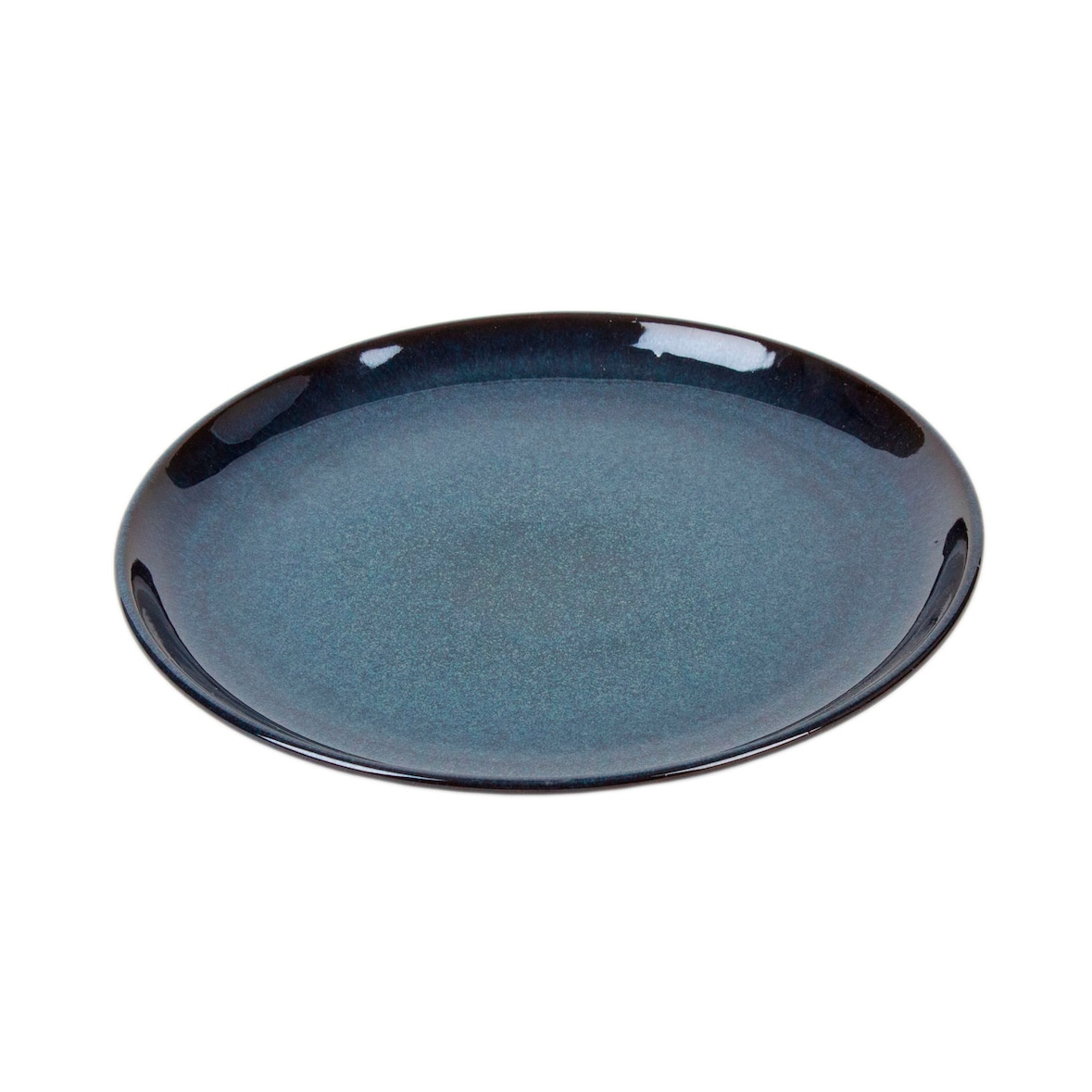 Prato sobremesa Organic Azul 22cm