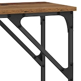 thumbnail of vidaXL Wandtafel Oud hout 140 x 29 x 75 cm Bewerkt hout