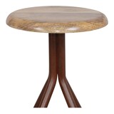 thumbnail of MISTERWILS Taburete Alto Metal Y Madera Inkaspar 37x73.5x37 73.5x37x37 Óxido