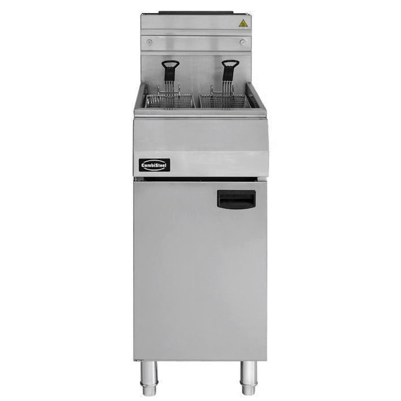 Friteuse op propaangas - 21L - 27 kW - Combisteel