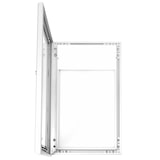 thumbnail of Bacheca magnetica per menu da esterno. Struttura in alluminio e pannellino personalizzabile. Serratura con chiavi in dotazione. Formato A4